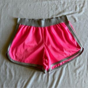 💥Danskin Now Pink & Gray Mesh Dri-fit Athletic Shorts Size S (4-6)